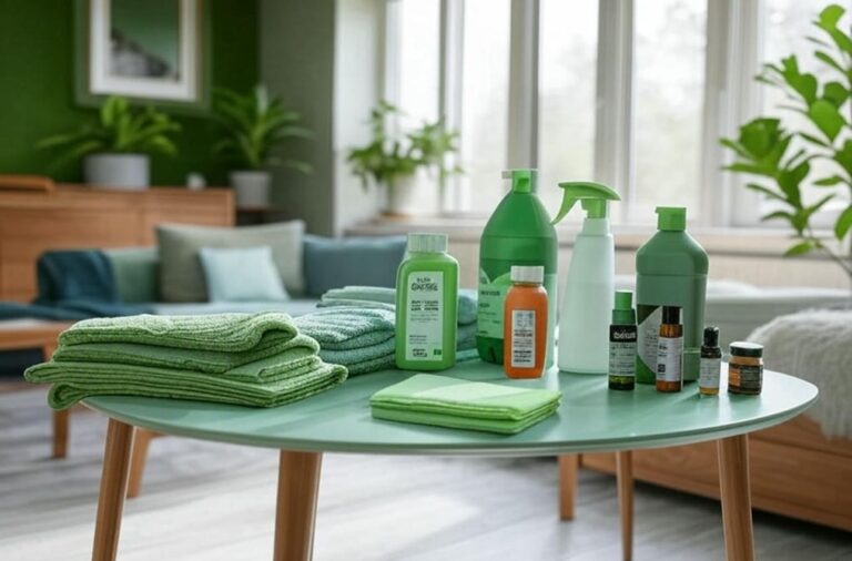 Зображення концепції: екологічний клінінг