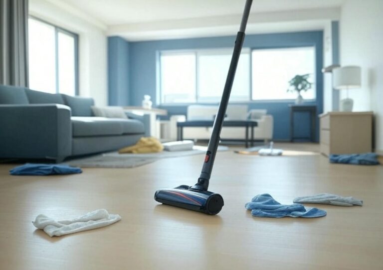 Зображення відображає генеральне прибирання оселі