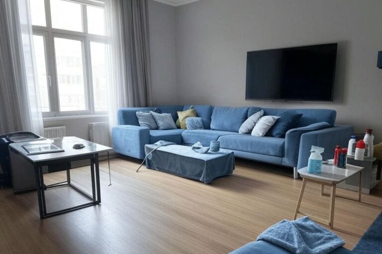 Зображення кімнати в тему: Помилки при прибиранні