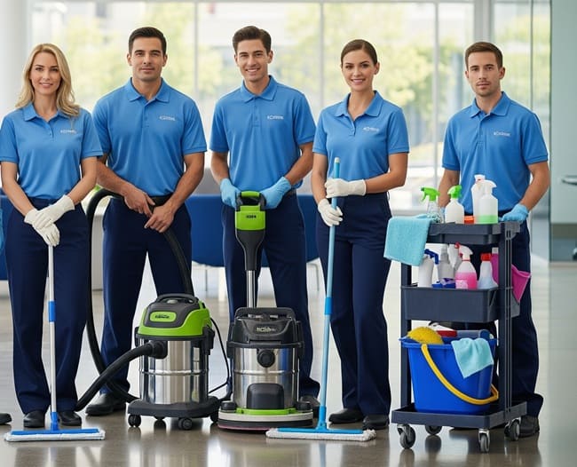 Зображення концепції переваги співпраці з нами для Професійне генеральне прибирання квартир і будинків у Києві.